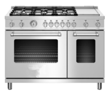48 inch Dual Fuel Range Electric Oven