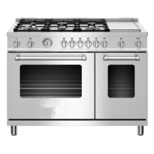 48 inch Dual Fuel Range Electric Self-Clean Oven