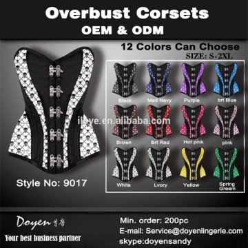 Body Slimming corset spiral boned hot shapers