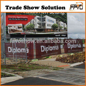 Promotionale Free Design Wall Advertising Clear Mesh Fabric