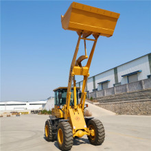 Rated load 2 ton mini articulated wheel loader CE approved