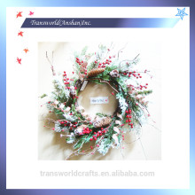 Fashionable Pure Handmade christmas wreath for worldwide decoration wholesale,chain shop,importer.