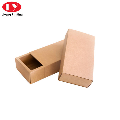 Billiga fluga Kraft Box Paper Drawer Box