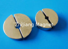 Segment Sintered Ndfeb Magnet For Mri / Nmr , Prone To Oxidation