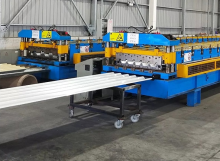 Vietnam shelf laminate cold roll forming production line