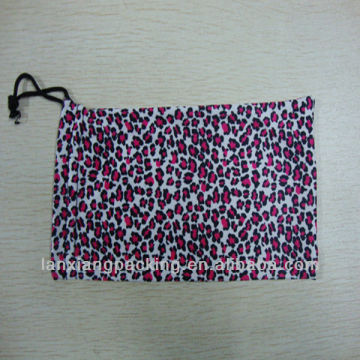 Custom Single Pull Microfiber Eyeglasses Bag