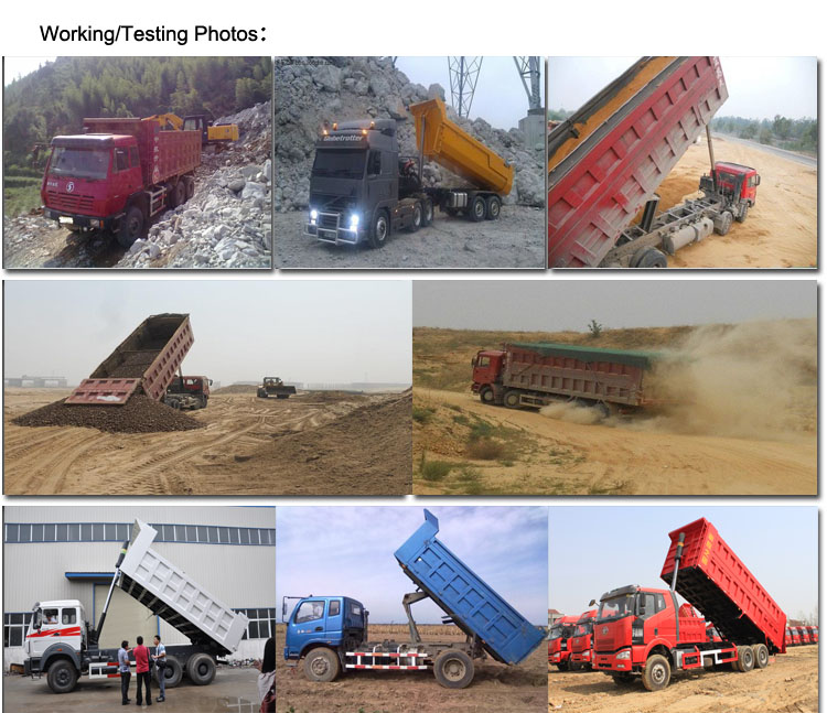 Working testing-tipper Truck Working testing-tipper Truck