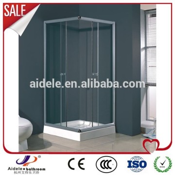 Prefabricated fiberglass simple shower enclosure