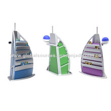 Metal postcard display stand