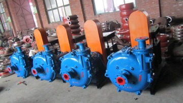 Rubber pump slurry