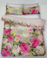 100% cotton 133*72 reactive printing 3D sheet set