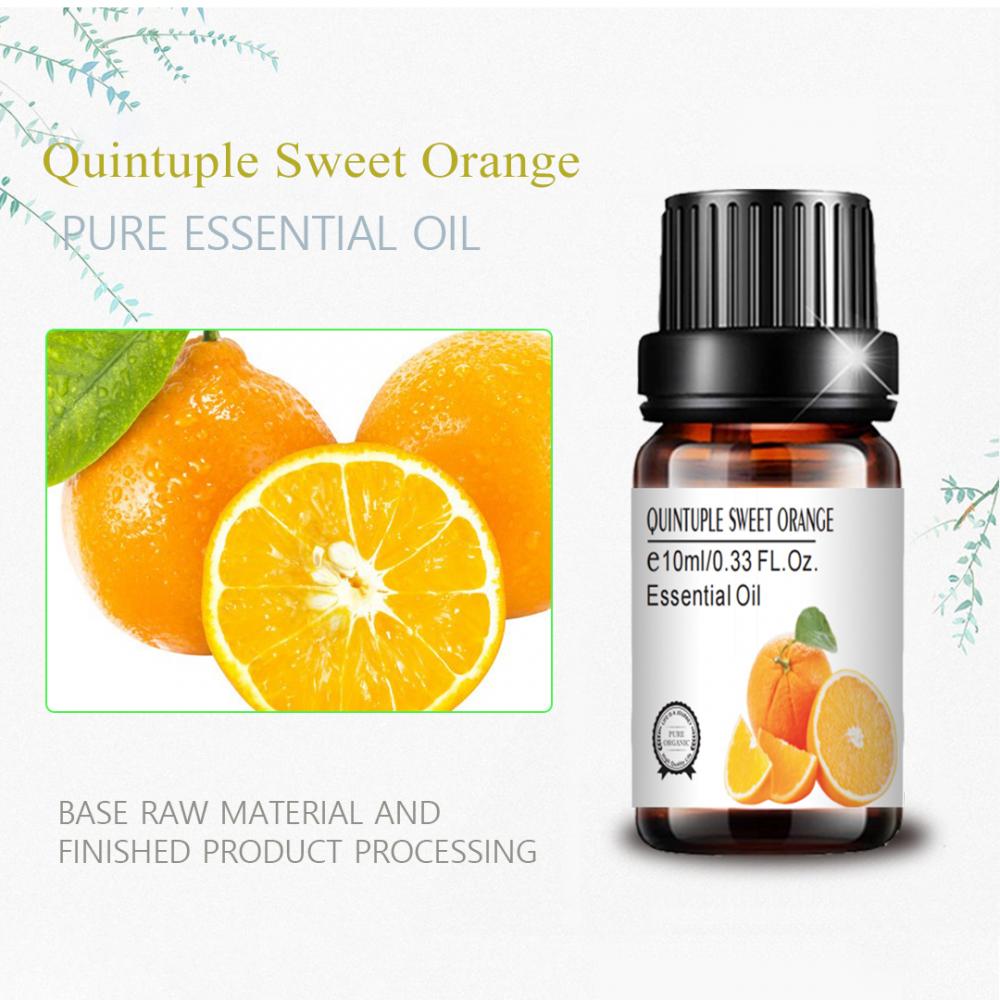 도매 벌크 맞춤형 라벨 Quintuple Sweet Orange Oil