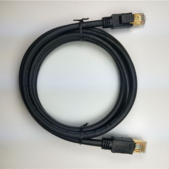 Wetterfestes S/FTP Cat8 Ethernet-Kabel