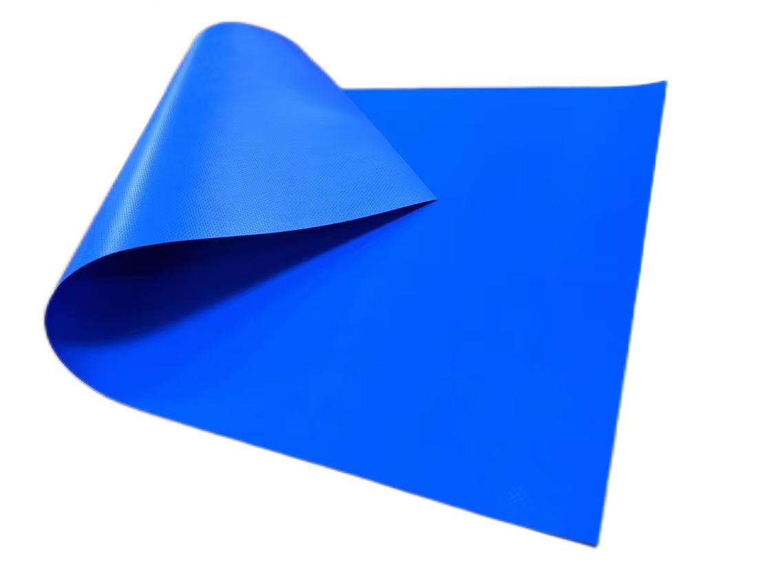 Премиум 680GSM PVC Truck Tarpaulin Blue