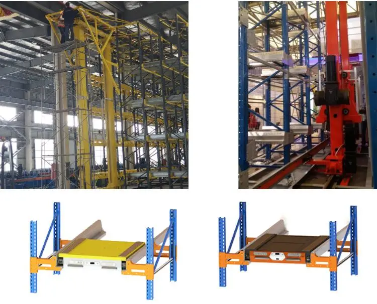 Ebil-Warehouse Storage Stacker Crane with Radio Shuttle Racking