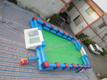 2016 Hire Football Field for children/Cheap inflatable Football Arena/Football Pitch for adults