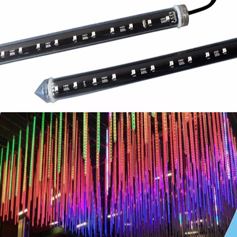 30mm DC15V 360Degree RGB DMX 3D TUBE