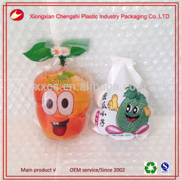 Manufacturer cartoon shape bpa free kids food plastic bags