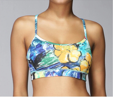 Ladies Printed Sport Suits Fitness Bra&Leggings