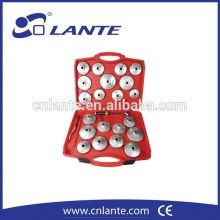 new 23pcs aluminum cup type oil filter wrench kit