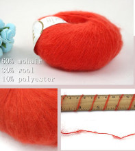 Hand Knitting Mohair Angora Wool Yarn