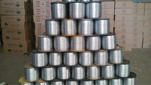 Electro & Hot Dipped Galvanized Iron Wire Factory (W-SPOOL))