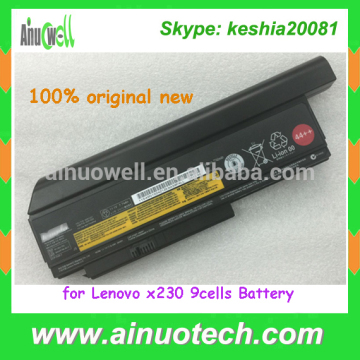Original Laptop Battery for Lenovo x230 9 cell rechargeable laptop battery