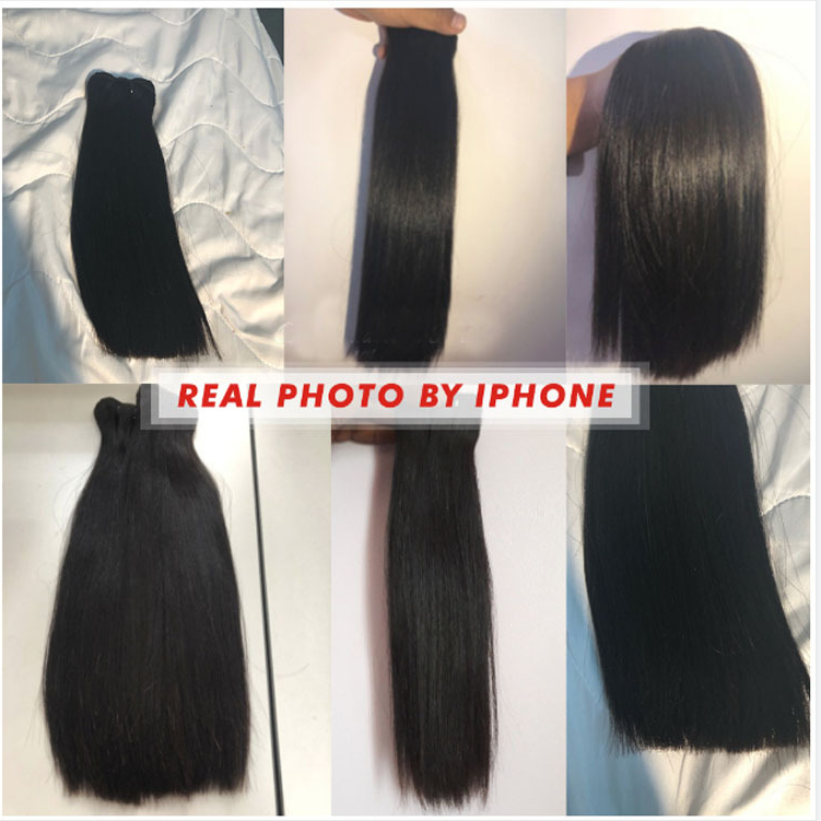 LSY  Wholesale double drawn human bundles unprocessed cuticle aligned raw virgin indian hair vendor from india, raw indian hair