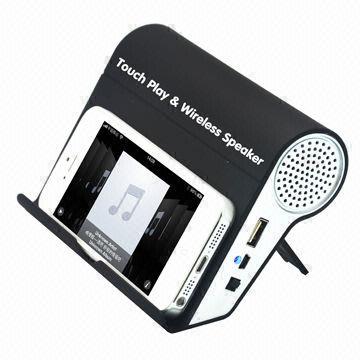 Touch Play/Wireless Near Field Audio Speaker for All Phones and Special for iPad Mini