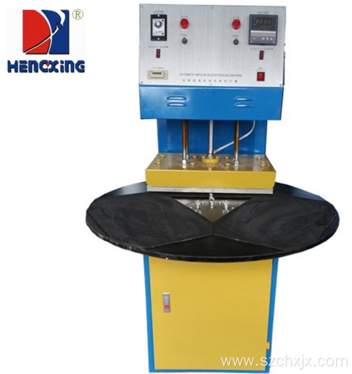 Semi-auto blister packing sealing machine for PVC