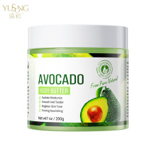 Avocado Body Butter and Lotion for Moisturizing and Replenishing Water in Skin