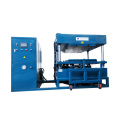 Hydraulic press with feeding device