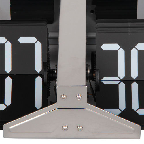 Klassische Flip Clock mit rechteckiger Karte