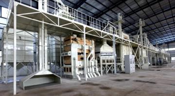 Corp Grain Seed Cleaning Processing Plant