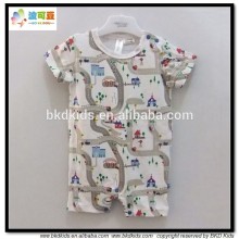 Highway printed infant short clothes infant romper