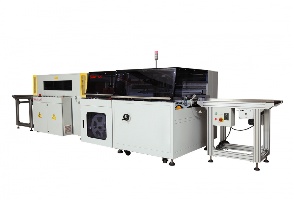 Hi-speed Intermittent Side Sealer and Shrink Tunnel Machines