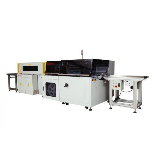 Hi-speed Intermittent Side-Sealing and Shrink Tunnel Machine