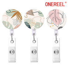 Sturdy Clip Name Nurse Decorative Badge Reel
