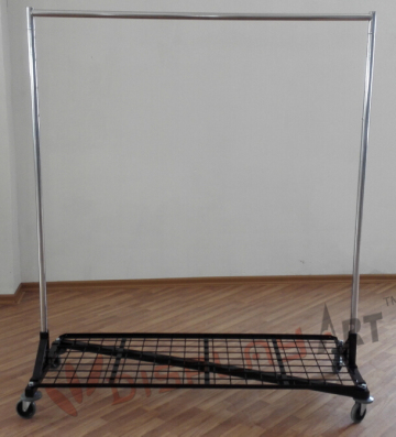 Z Shape Clothes Rack for Display