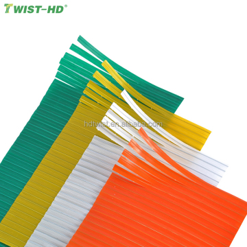 Twist-HD PE Twist Tie Packing Wire Ties Plastic Garbage Bag Closure Twist Tie for industrial use