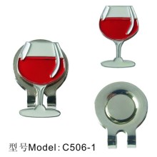 Hat Clip with Ball Markers