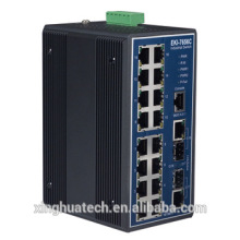 Advantech of 16+2G Port Gigabit Managed Redundant Industrial Ethernet Switch EKI-7656C-AE