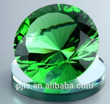 crystal diamond paperweight decoration