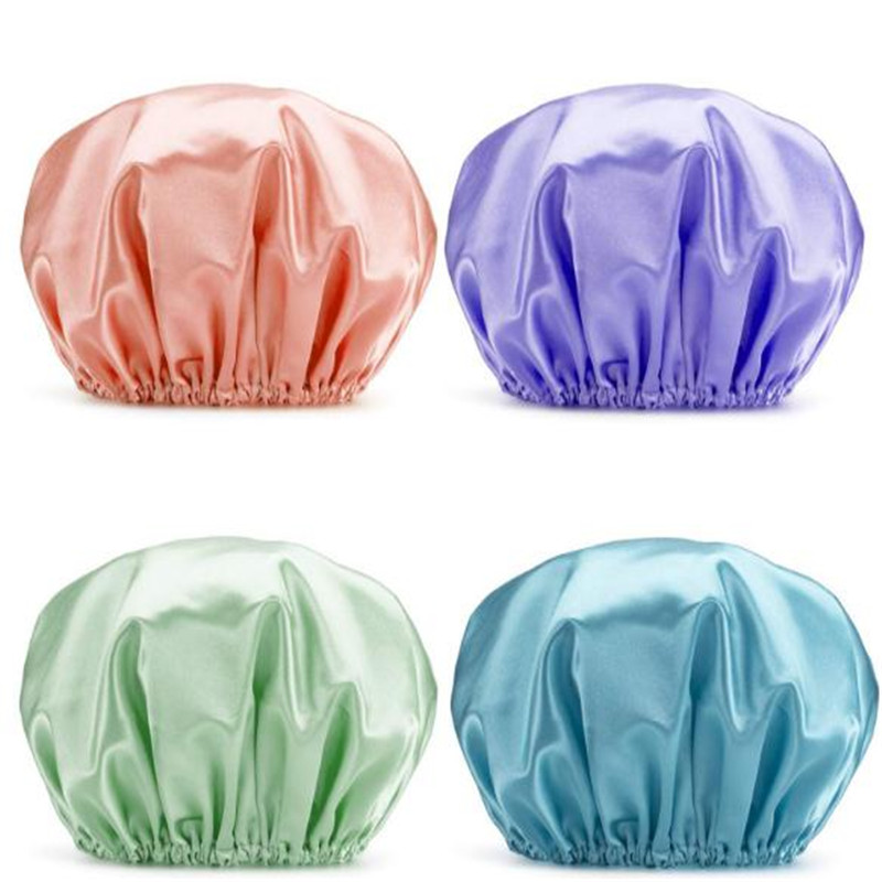 New waterproof kitchen head clear shower caps for men