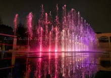 Fun Square Dry Fountain