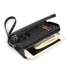 Custom Print Men Travel Long Card Holder Wallet