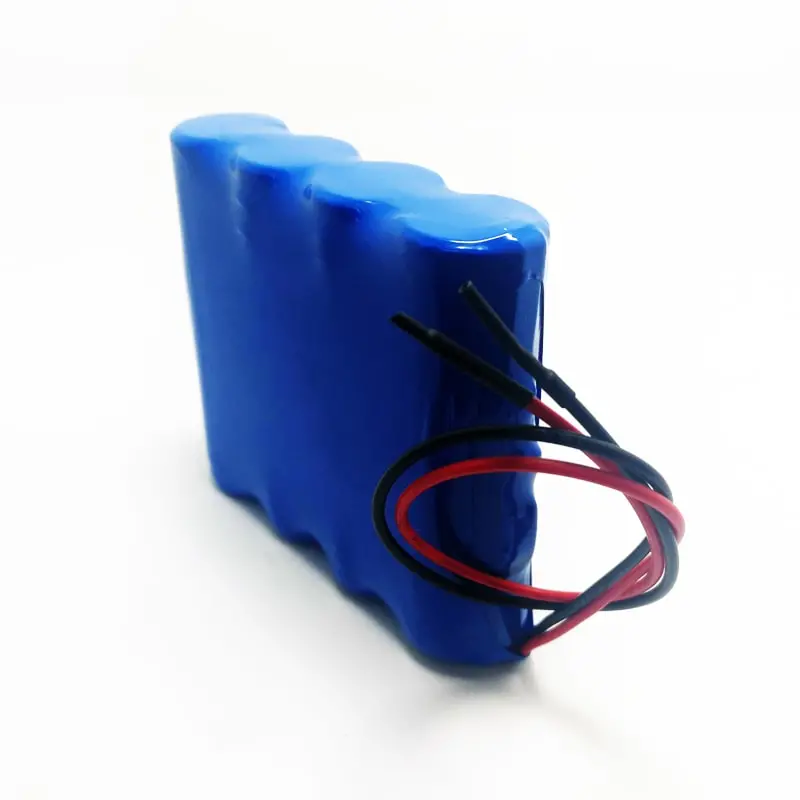 4s1p 14.4V 14.8V 18650 2600mAh Rechargeable Lithium Ion Battery Pack with PCM and Connectors