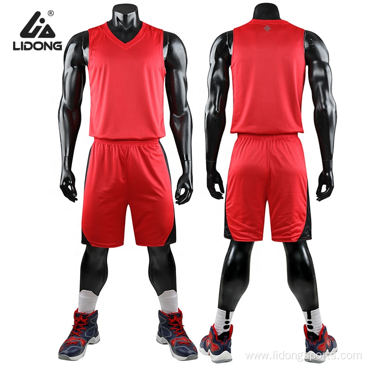 Wholesale Team Comfortable Basketball Uniform Sets