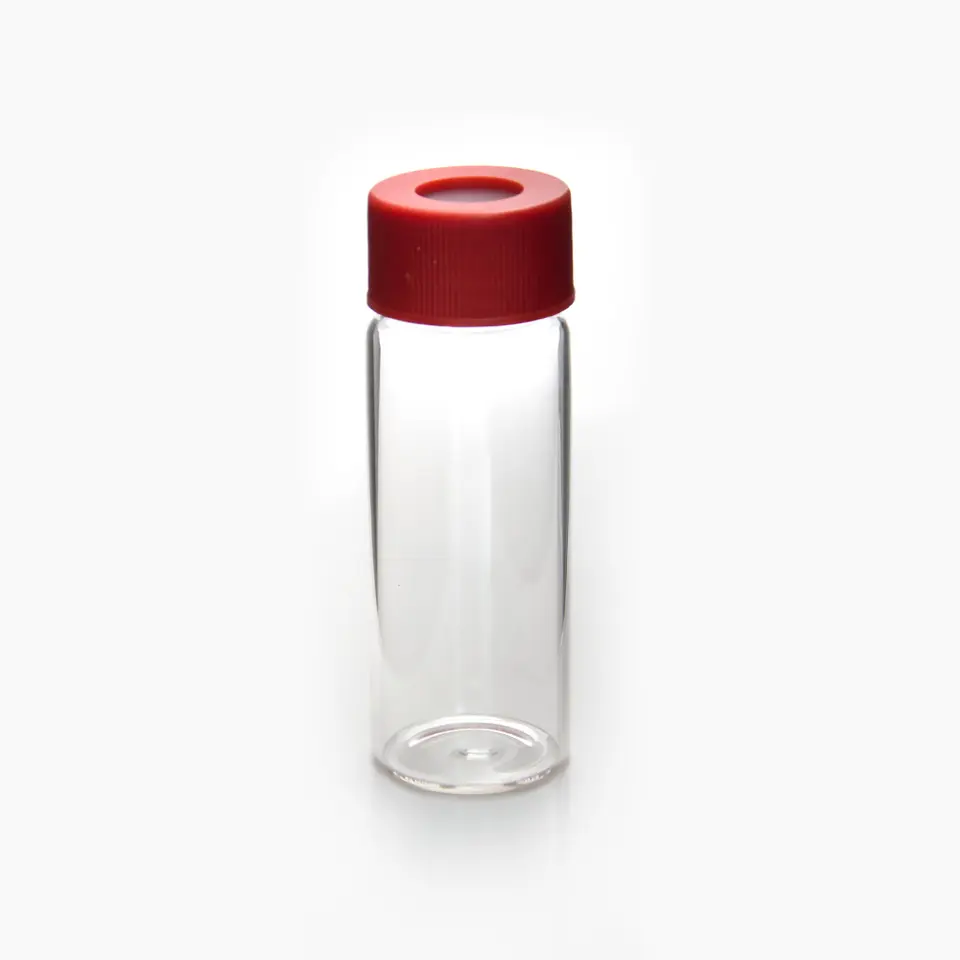 40mL VOA Glass Vial Clear Glass Bottle Lab Bottle Made of Borosilicate Glass