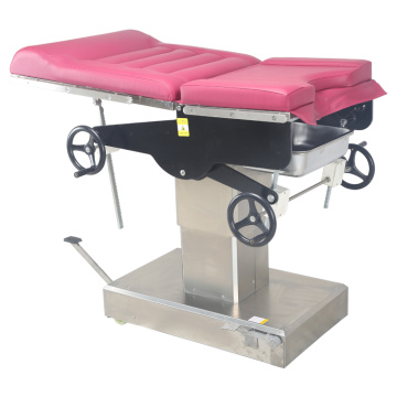 Gynekologiska undersökningsbord manuella hjul